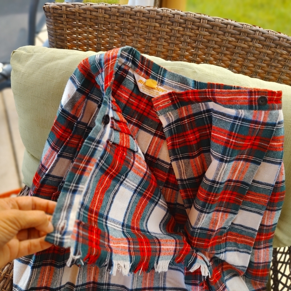 Vintage Rhapsody Scottish Pleated Tartan Pattern Skirt! - Picture 9 of 16
